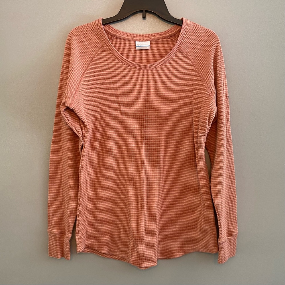Columbia Rose Waffle Knit Top